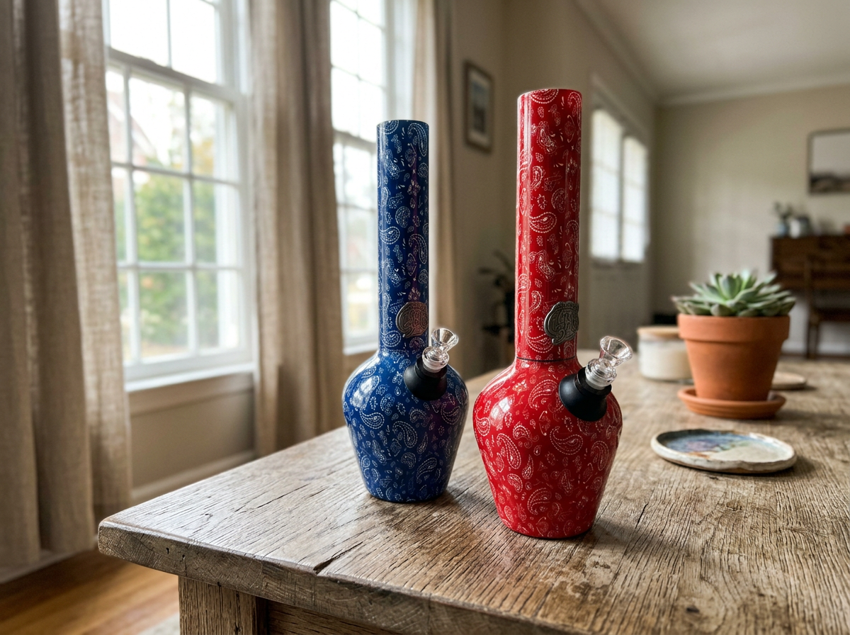 Tommy Chong Chill limited edition bong for mindful water pipe rituals