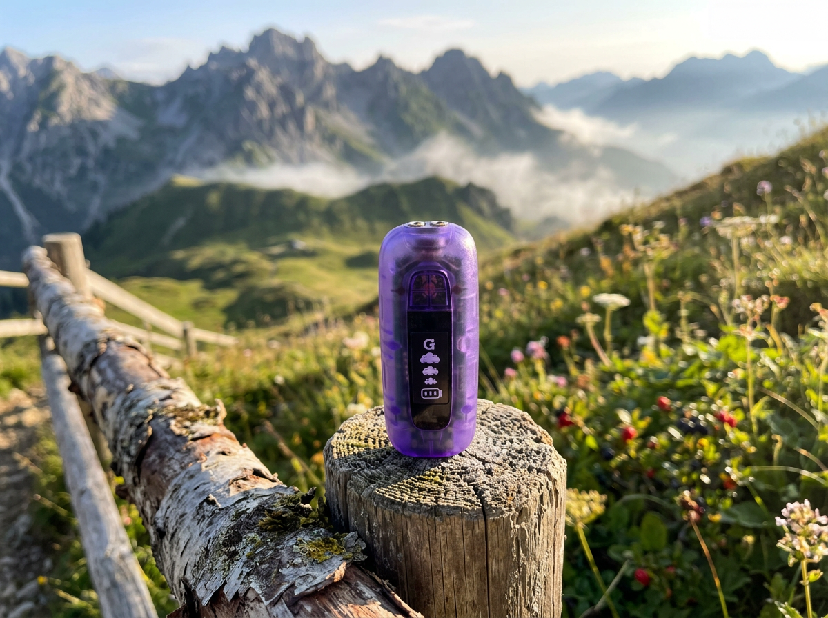 Best cannabis vaporizer G Pen 510 Original purple translucent 510 thread battery