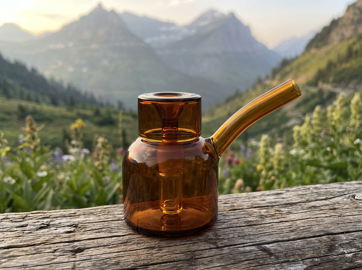 NWTN Home Vesper bubbler small bong sculptural design