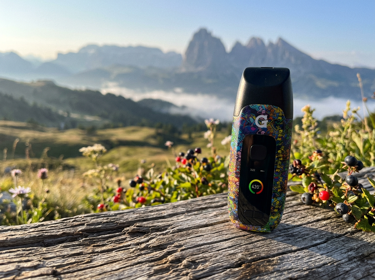 Grateful Dead x G Pen Dash+ Vaporizer best e rig under 100 portable with fast heat-up and iconic design