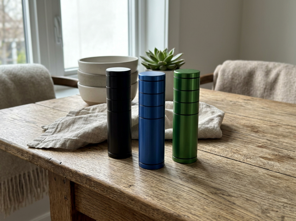 Pulsar All-In-One Dugout Grinder with storage for clean dry herb