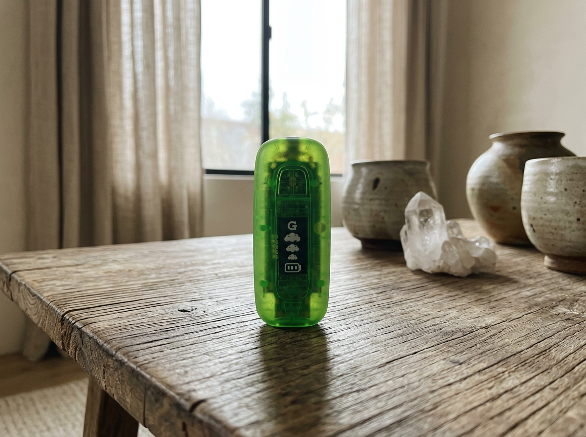 Best cannabis vaporizer G Pen 510 Original neon green translucent battery for cartridges