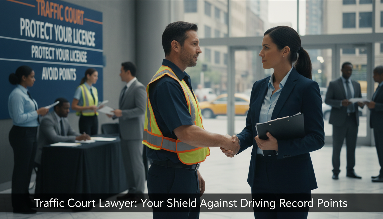 How a Traffic Court Lawyer Keeps Points Off Your Record