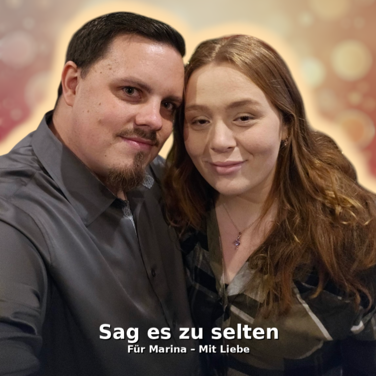 Sag es zu selten