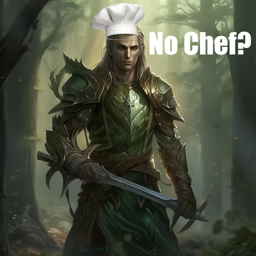 Chef Dio the Mech Warrior