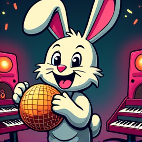 Disco Le lapin c est bon Avec des nouilles