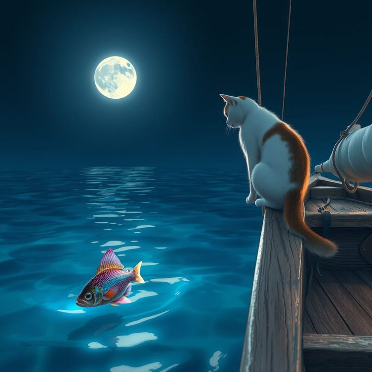 Moonlit Fishing AI 