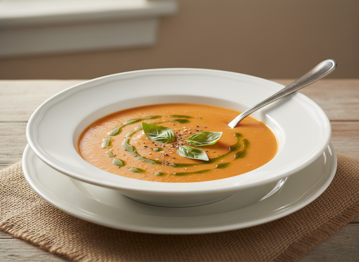 Gazpacho de nerina y tosta con foie de setas