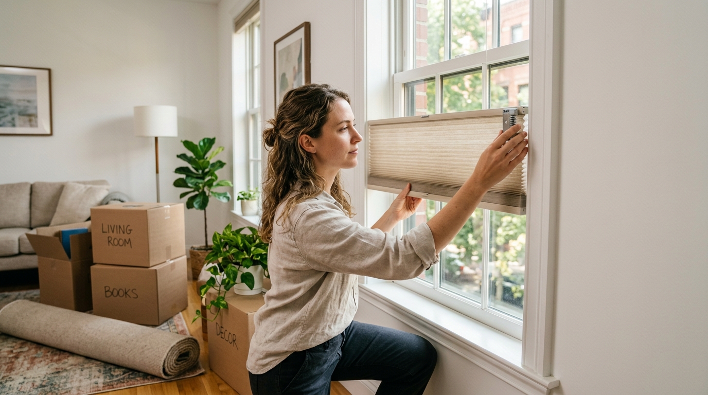 window shades faq — renter-friendly installation