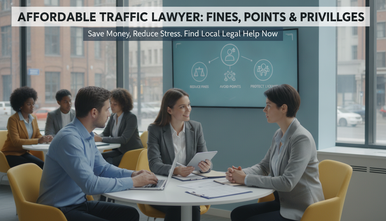 How to Find an Affordable Traffic Lawyer Near Me: A Practical Guide for Drivers Nationwide