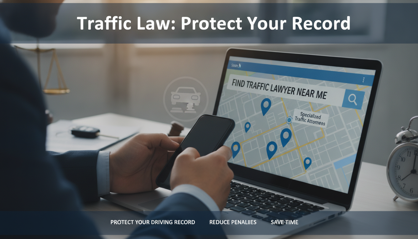 How to Find the Best Traffic Lawyer Near Me Fast