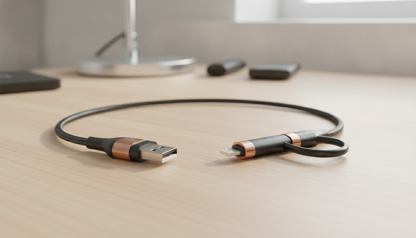 4-in-1 60W PD USB C Cable setup detail