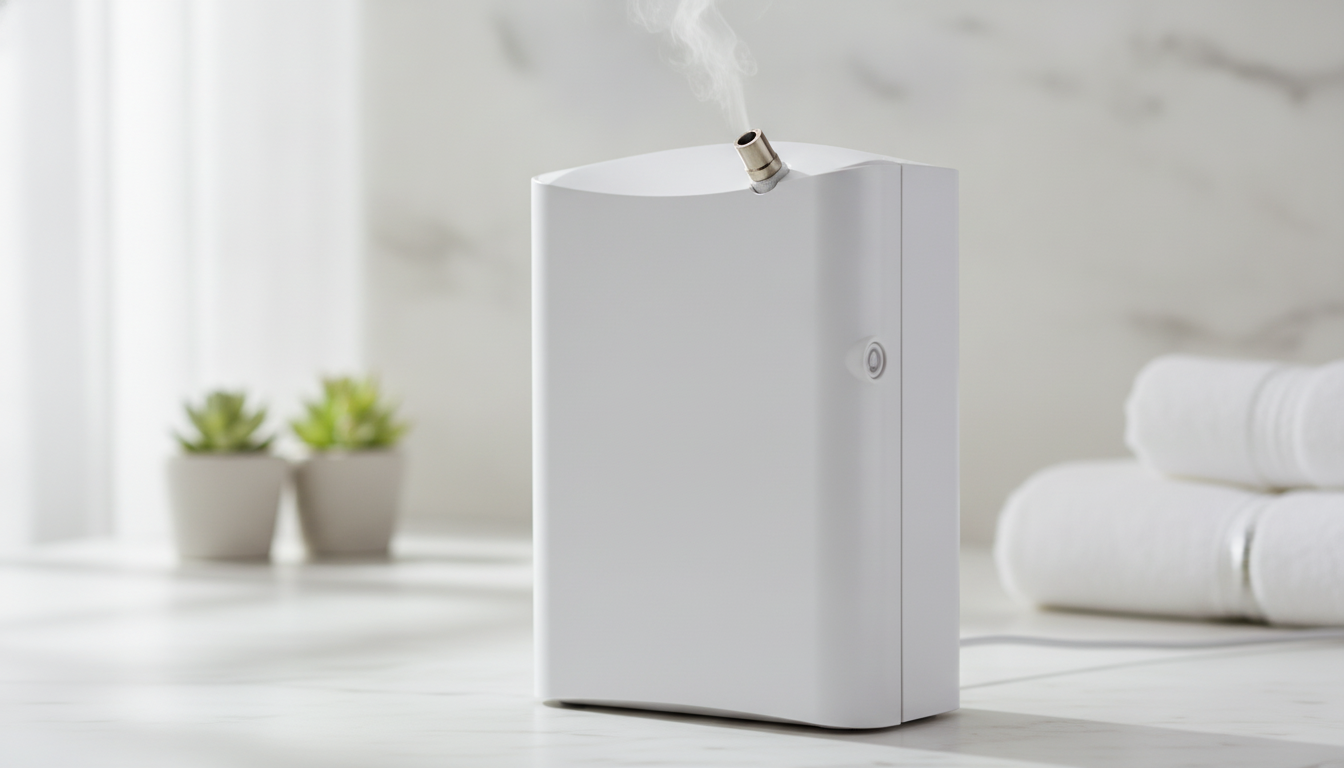 Smart Aroma Diffuser – 500ML High-Capacity Essential Oil Fragrance Dispenser with and Bluetooth Control setup detail