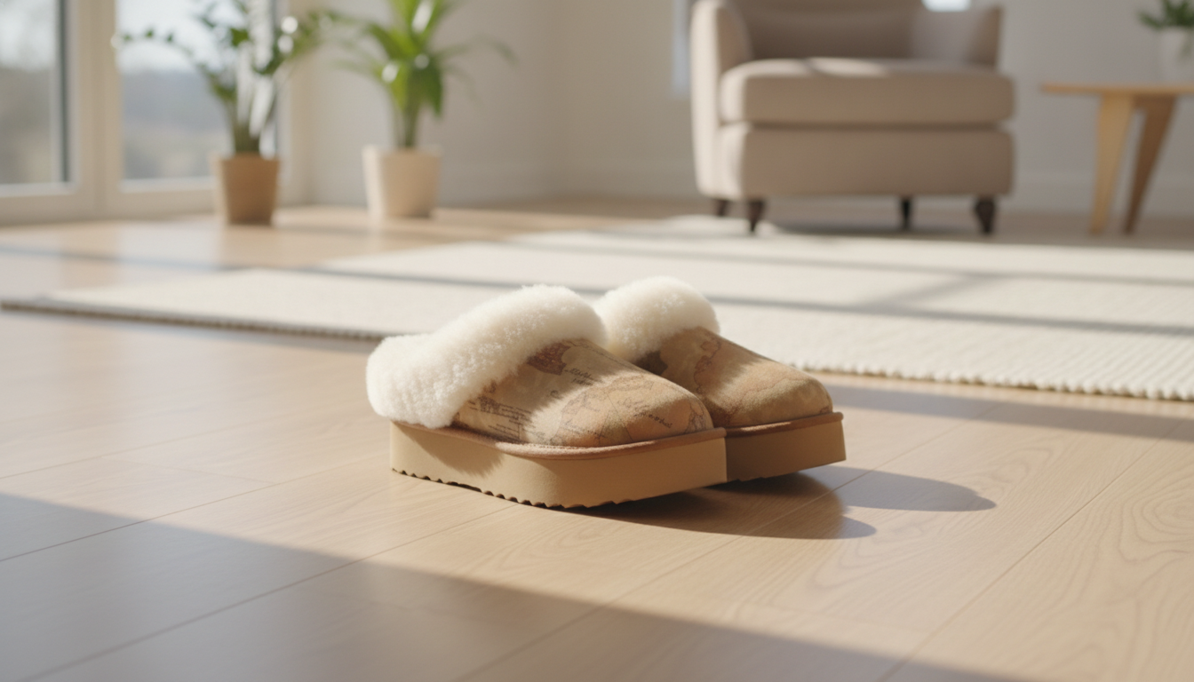 Alviero Martini Prima Classe Beige Leather Women’s Shoes in an appropriate real-world setting