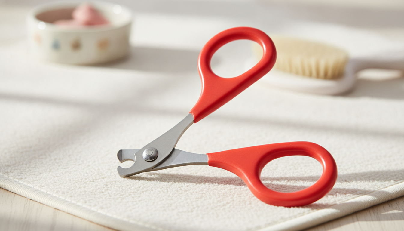 Professional Pet Nail Clippers for Small Dogs and Cats setup detail