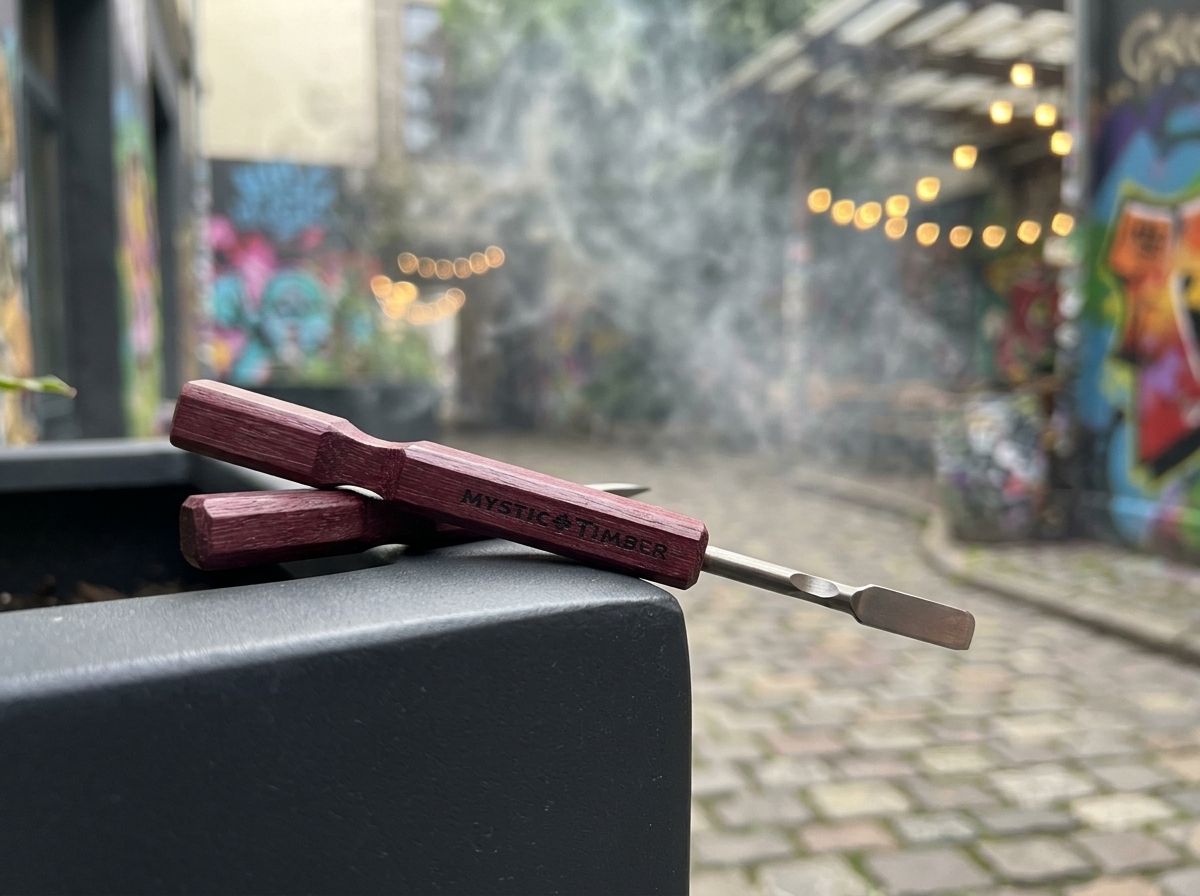 Mystic Timber long handle dabber for crumble dab precision