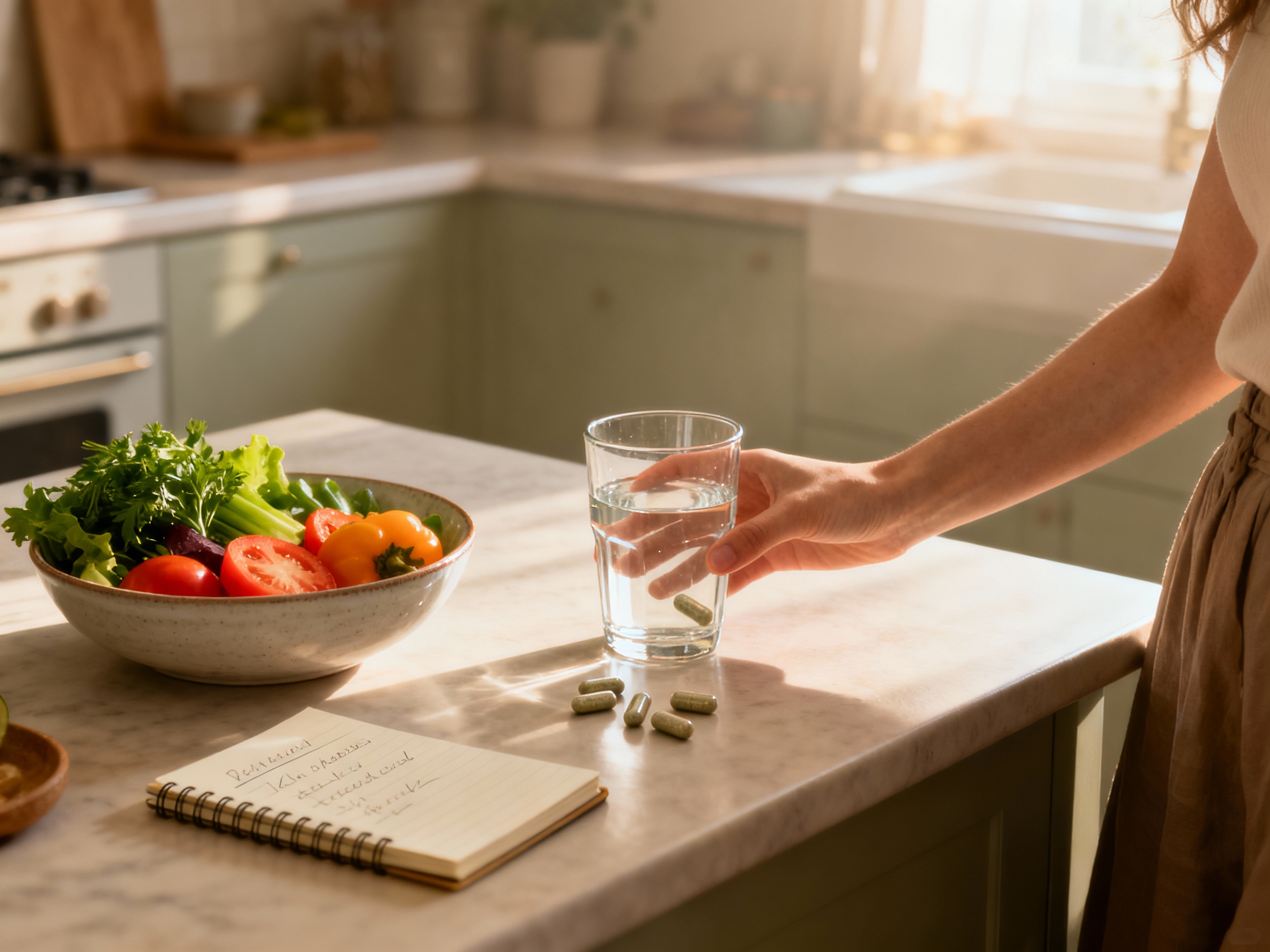 Иллюстрация питания и психобиотиков