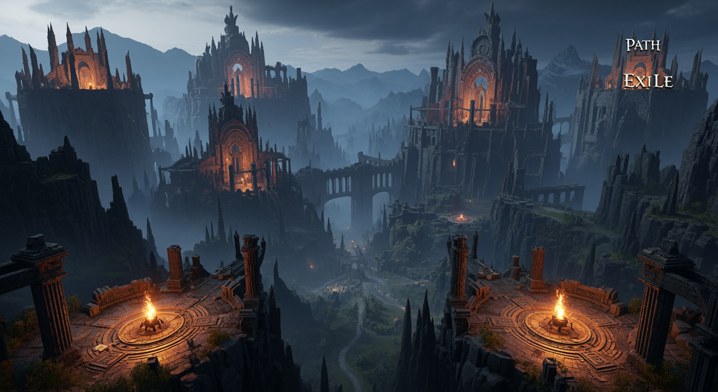 Nouveaux actes et endgame de Path of Exile 2