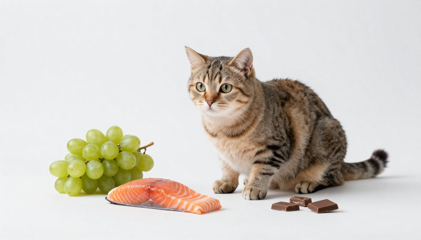 고양이가 먹어도 되는 사람 음식과 절대 안 되는 금지 음식을 한눈에 정리한 가이드 표