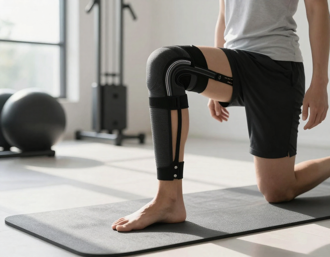 홈트레이닝 중 무릎 통증을 유발하는 잘못된 스쿼트 자세를 설명하는 이미지