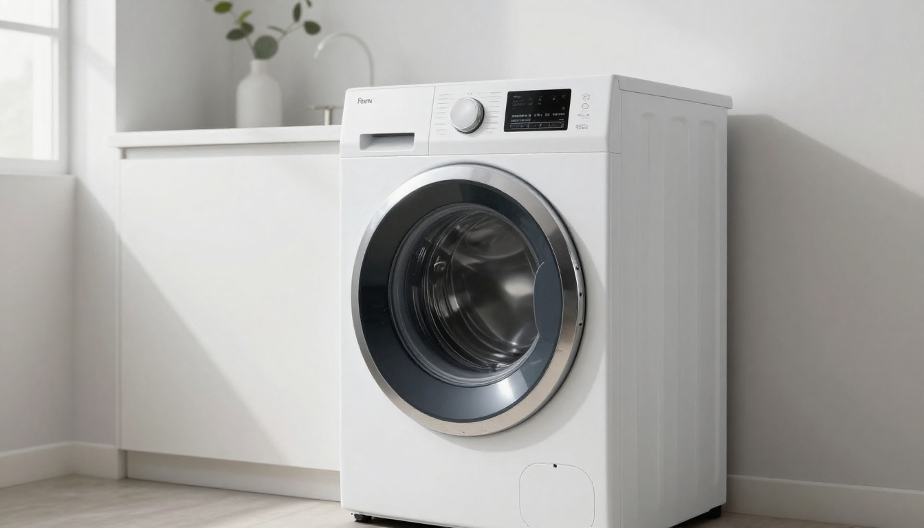 LG 세탁기 디스플레이에 표시된 LE 에러 코드와 모터 과부하 점검 안내 화면