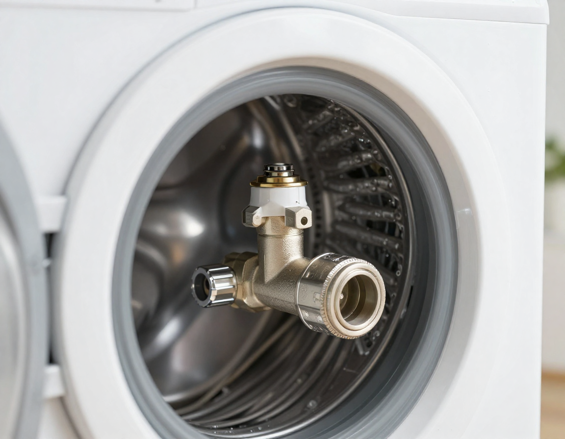 LG 세탁기 디스플레이에 IE 에러코드가 표시되어 급수가 안 되는 상태