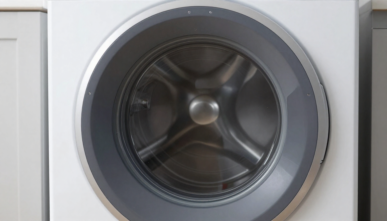 LG 드럼세탁기 도어 잠금장치 고장 확인을 위해 표시창의 DE 에러를 점검하는 모습