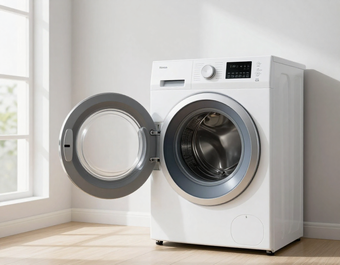 LG 세탁기 디스플레이에 표시된 PE 에러코드와 수위센서 점검이 필요한 모습