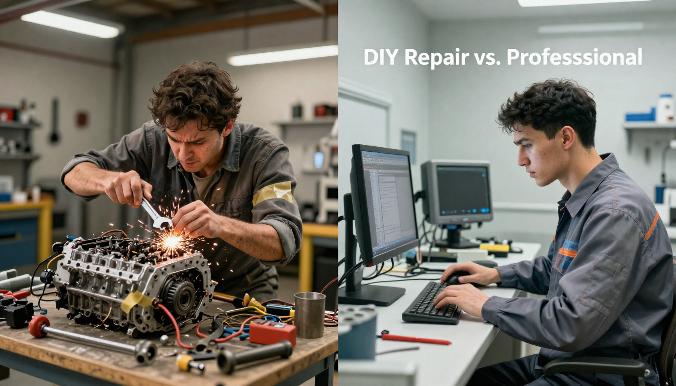 자가 수리 vs 전문가