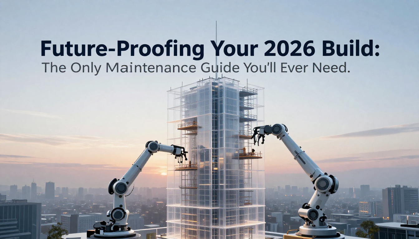 Future-Proofing Your 2026 Build: The Only Maintenance Guide You