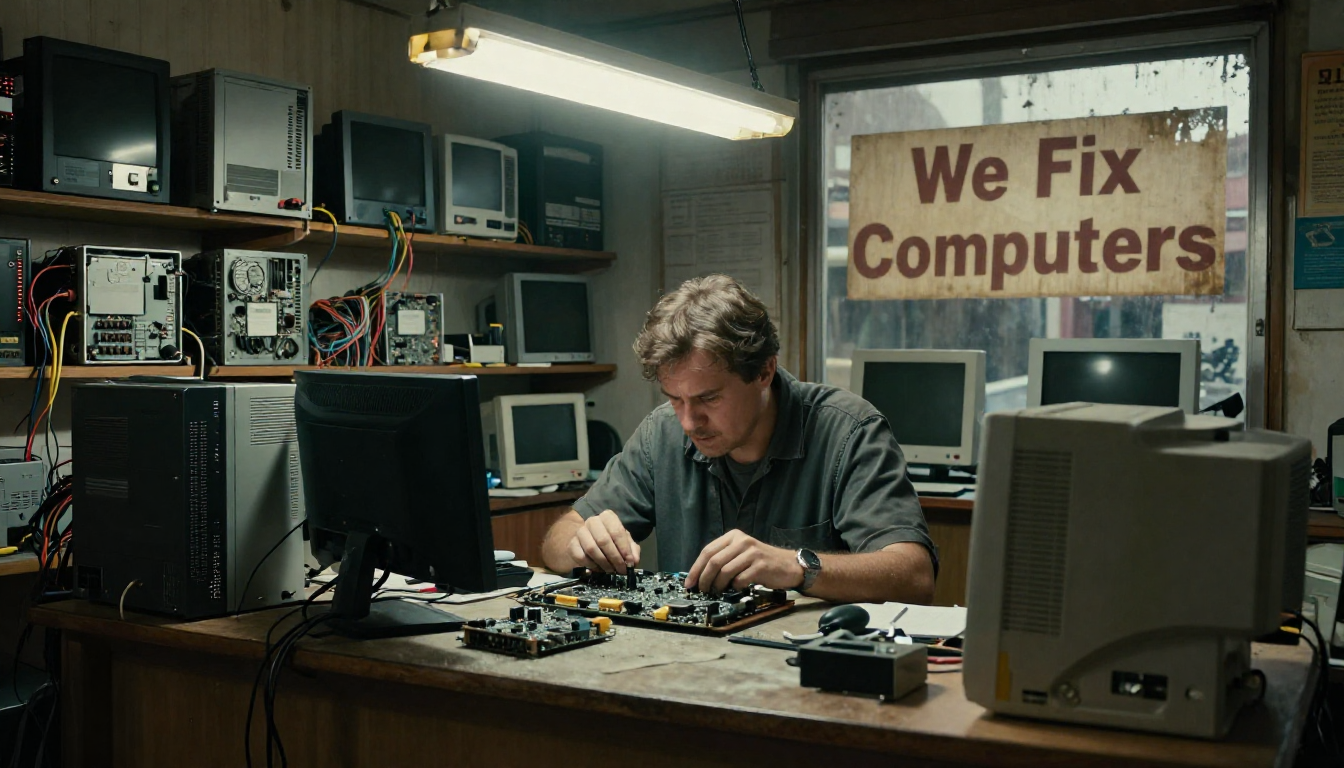 동네 PC 수리점, 살아남을까?