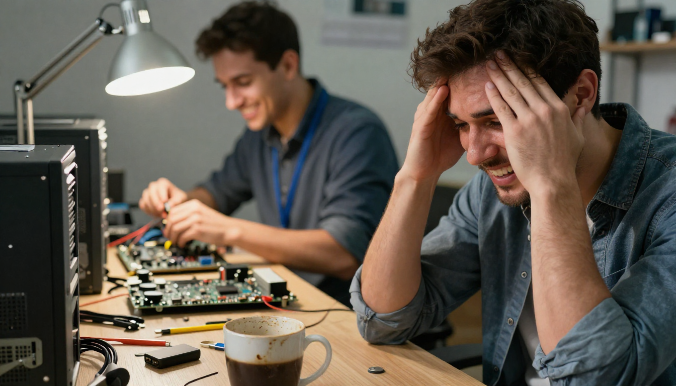 Spilled Coffee Ruined My Rig: A Local PC Repair Shop Saved My Business (Case Study)