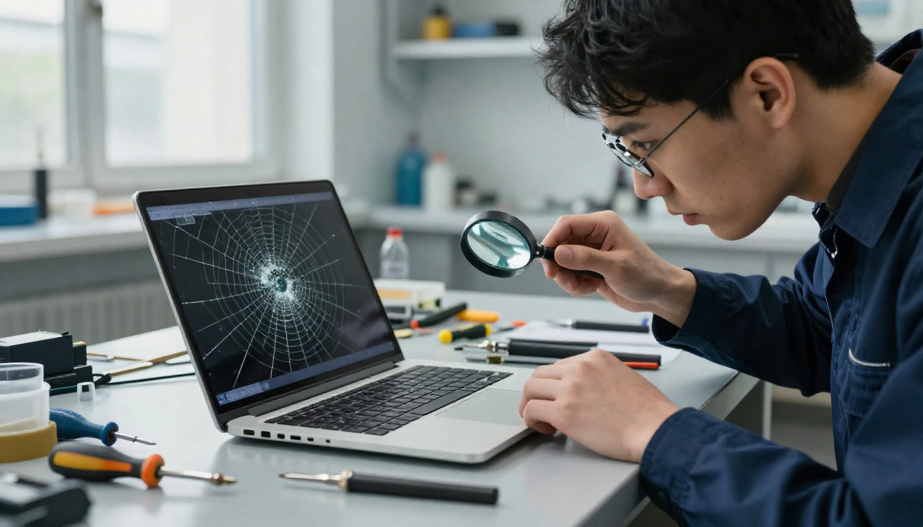 Laptop Screen Cracked? A Tech