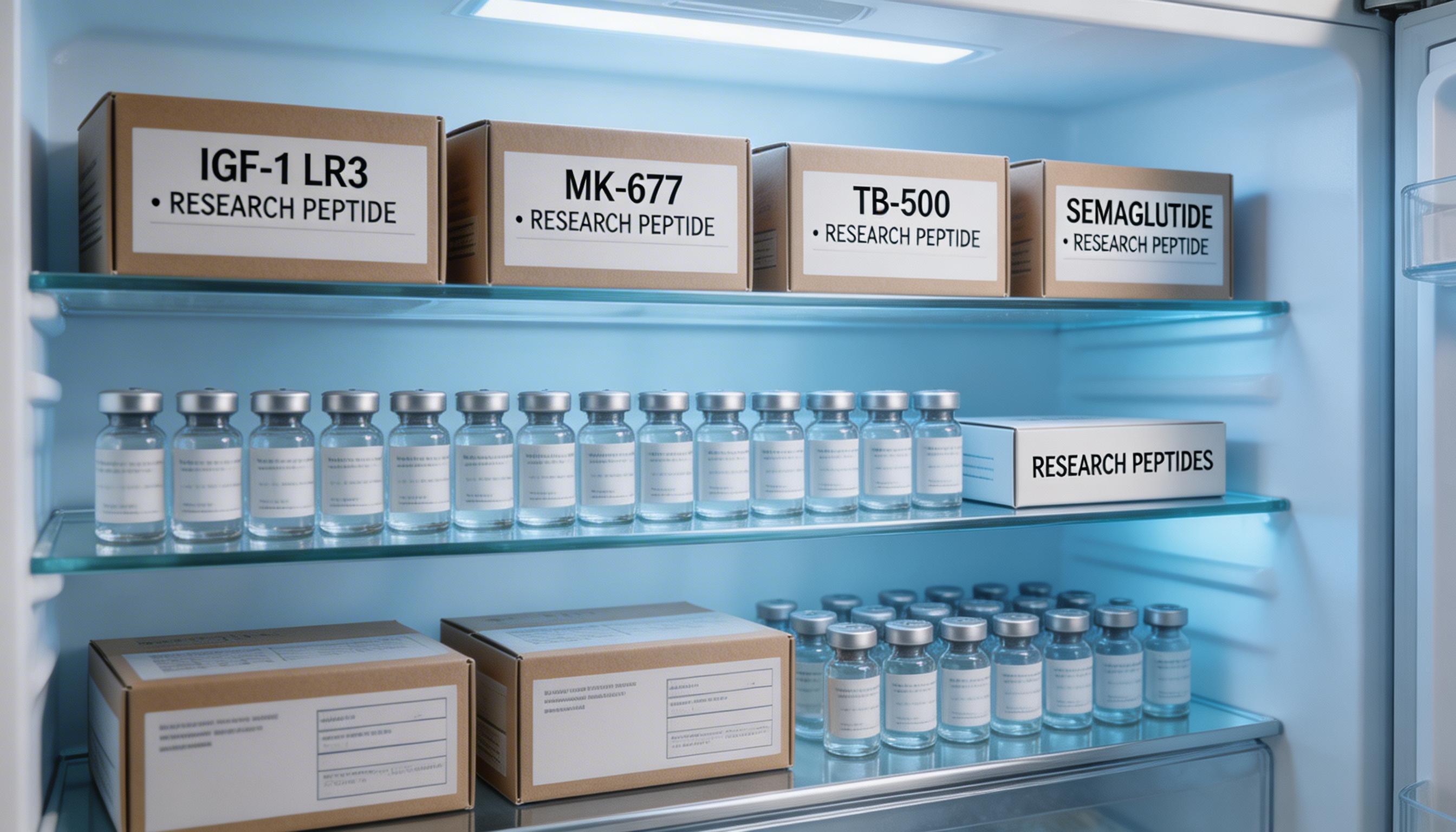 Fragment 176-191 storage UAE Dubai refrigerator peptide preservation