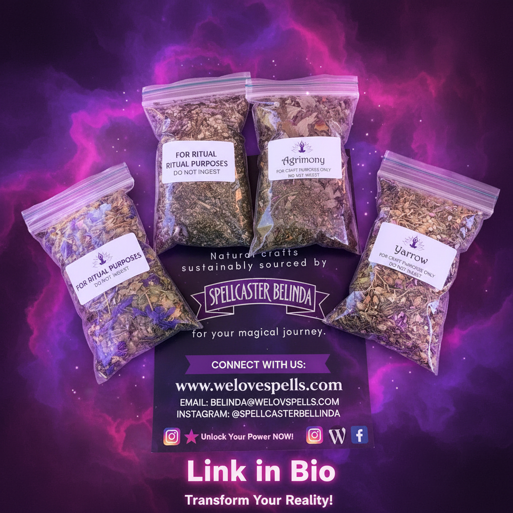 Mugwort Herb in Ritual Setting