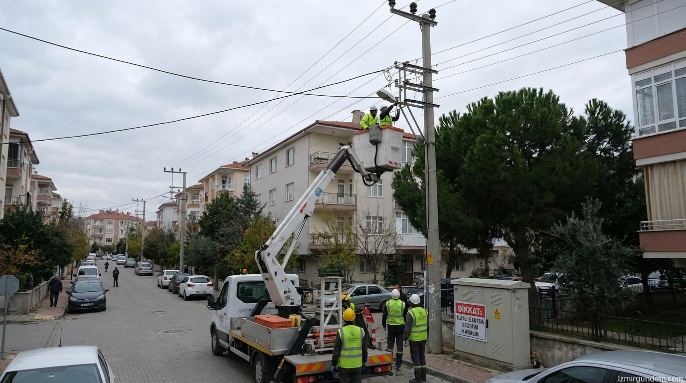 İzmir'de Planlı Elektrik Kesintileri (4 Aralık)