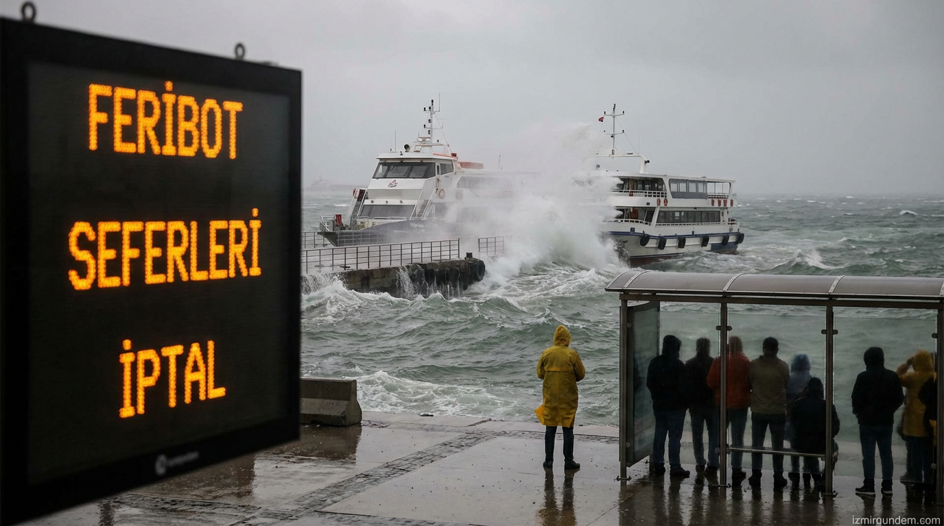 Ege'de Fırtına Alarmı: Ulaşımda Aksamalar