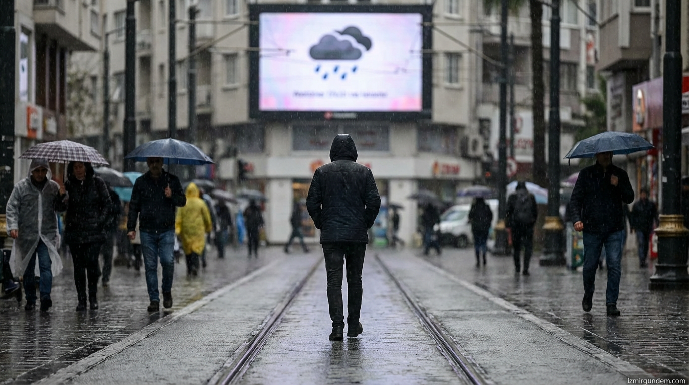 İzmir'de Sağanak Uyarısı: Hava Durumu (4 Aralık)