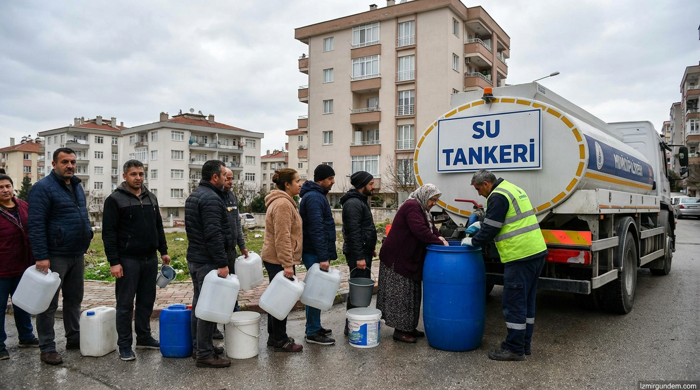 İzmir'de Su Kesintisi: Narlıdere ve Güzelbahçe...