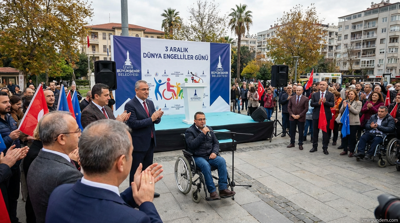 İzmir'de 3 Aralık Engelliler Günü Kutlandı
