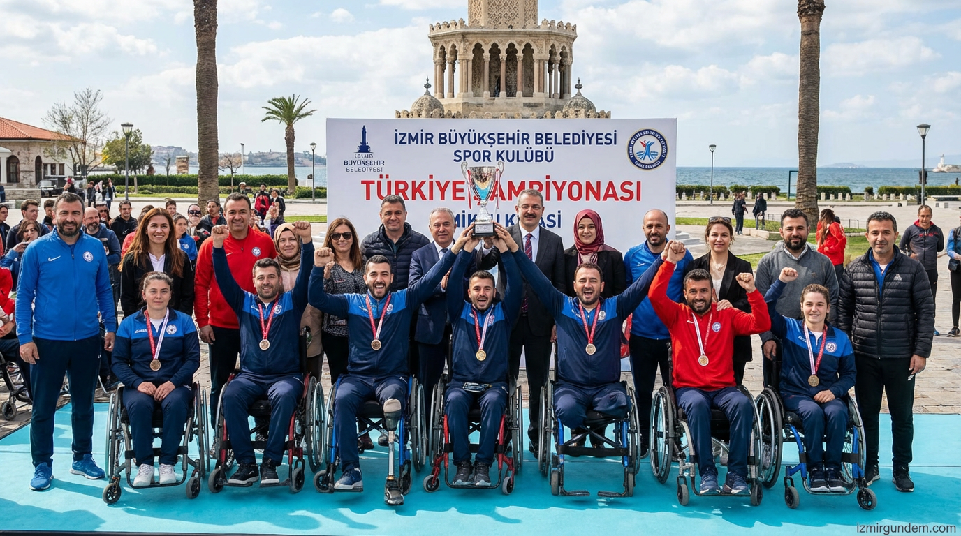 İzmir'in Gururu: Engelli Sporculardan Başarı Yağmuru