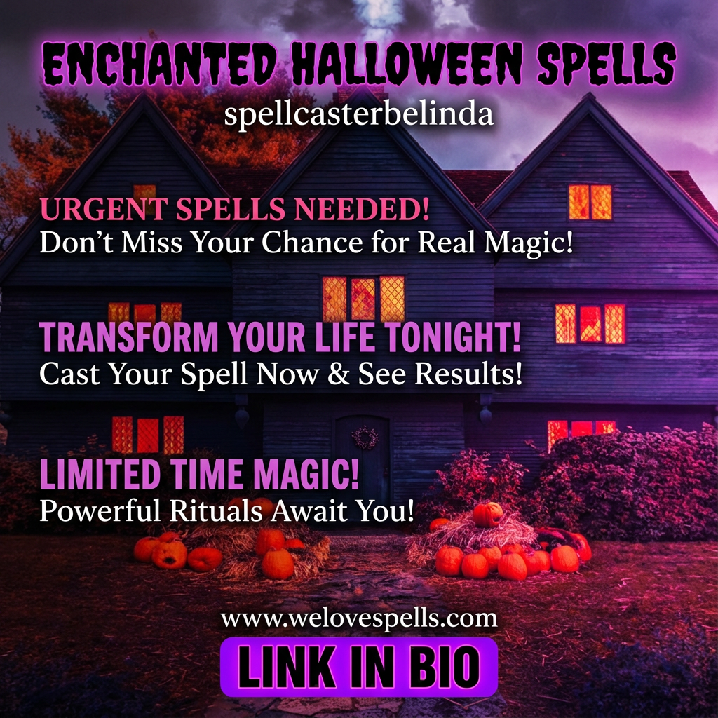 The Witch House in Salem at night with glowing pumpkins