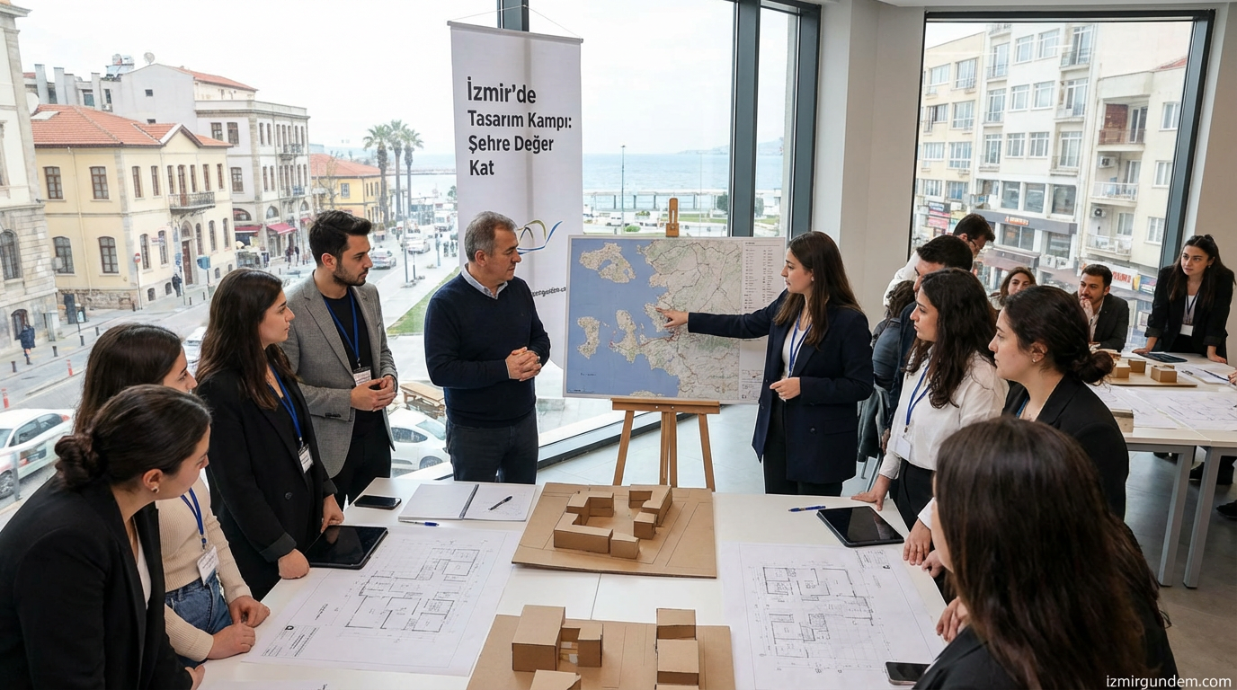 İzmir'de Tasarım Kampı: Şehre Değer Kat