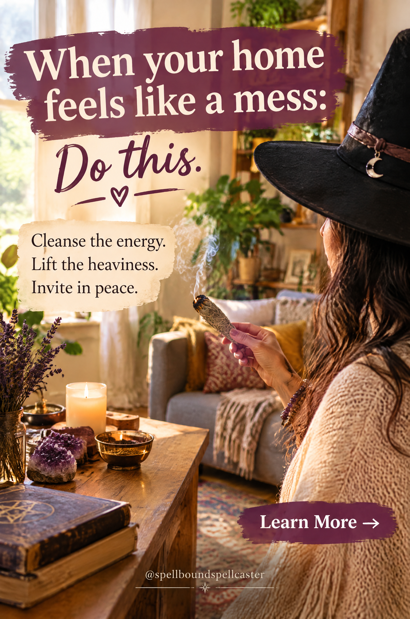 A calm home reset focused on order, reflection, and renewed intention