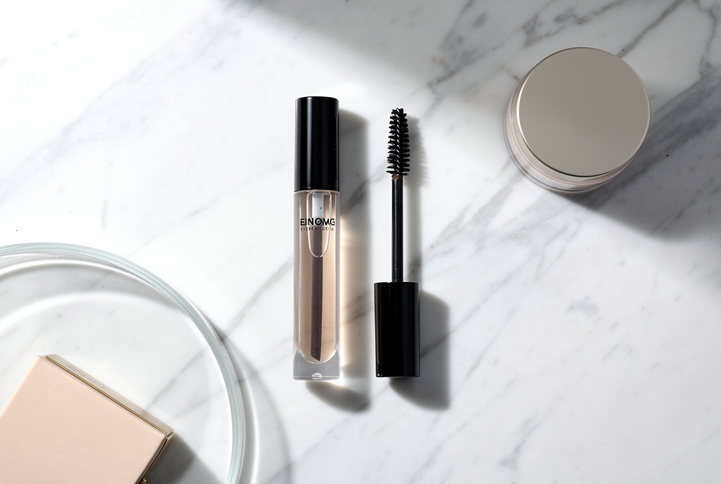 best eyebrow gel product flat lay close up beauty shot