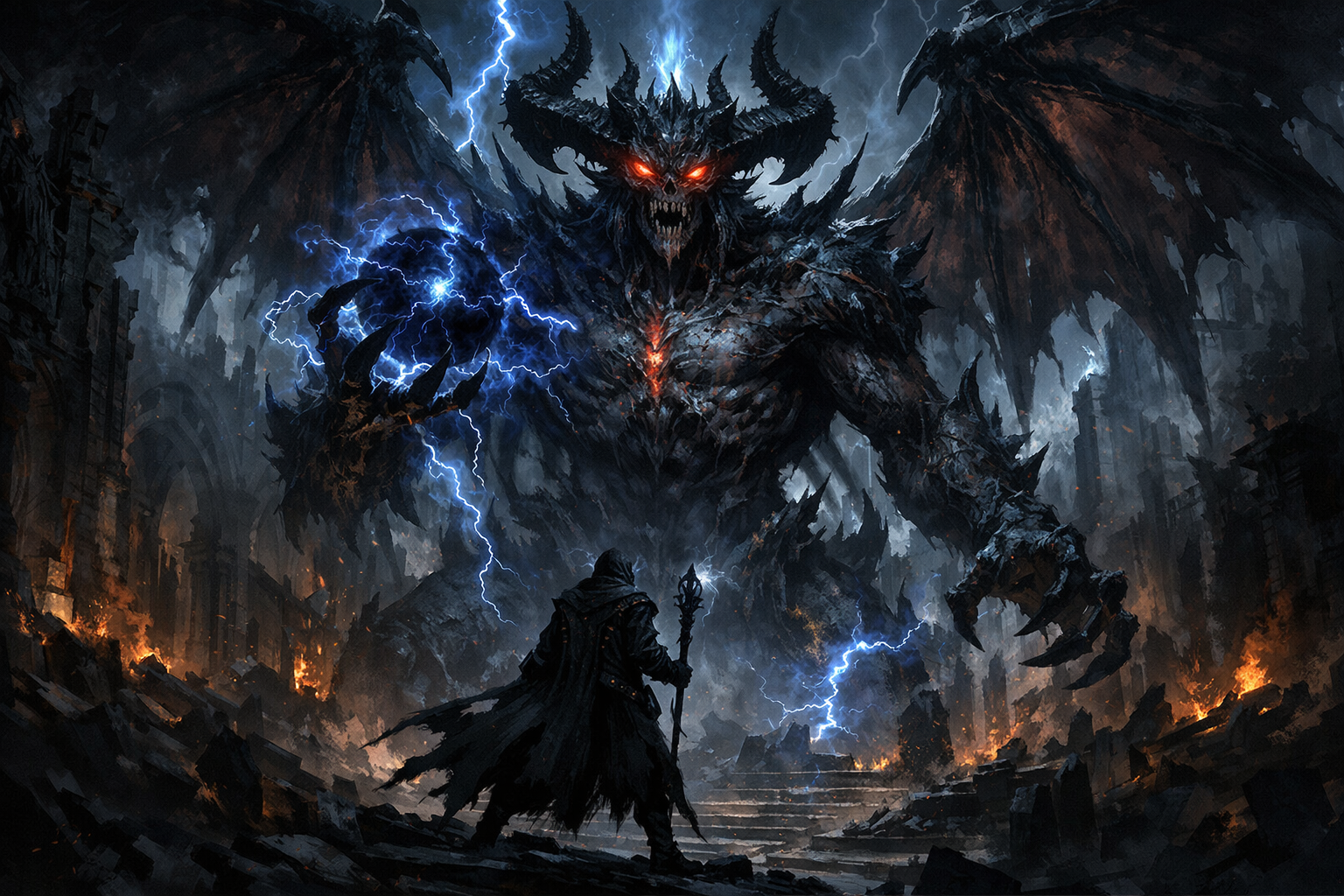 Uber Mephisto fight in Diablo 4 Lord of Hatred