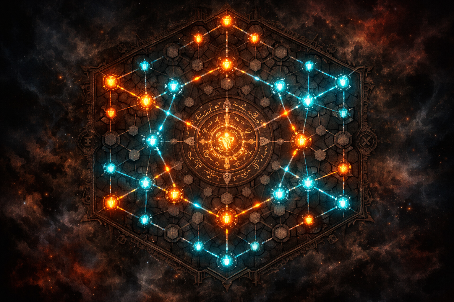 Paragon board with reduced additives in Diablo 4 Lord of Hatred