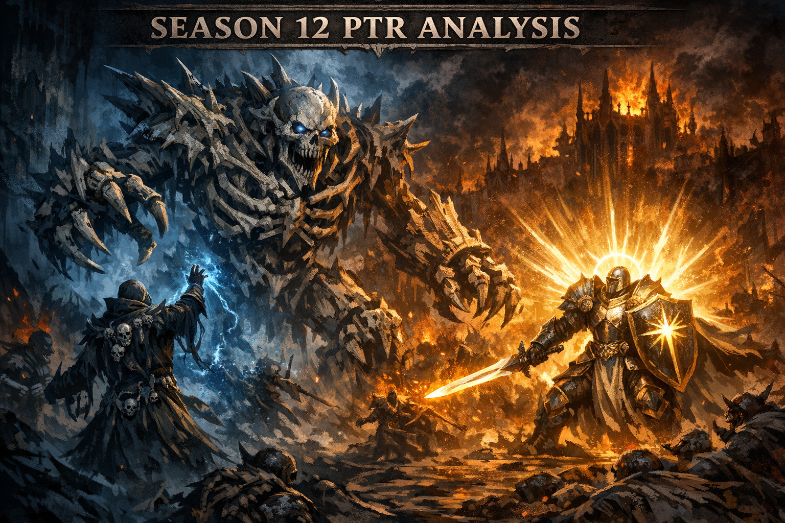 Analyse PTR Saison 12 Diablo 4 Paladin et Nécromancien