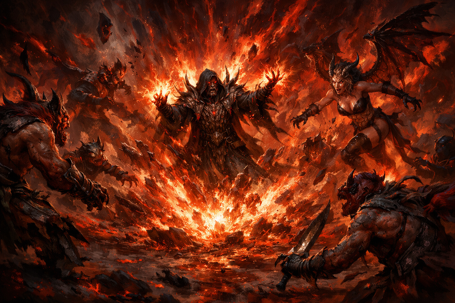 Compétences signature du Démoniste — combos et synergies