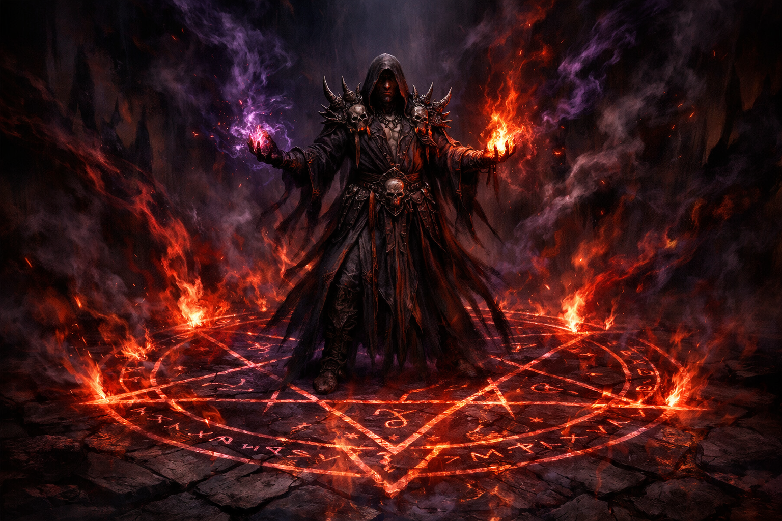 Build Ritualiste Sigils et terrain de feu — Démoniste D4 S13